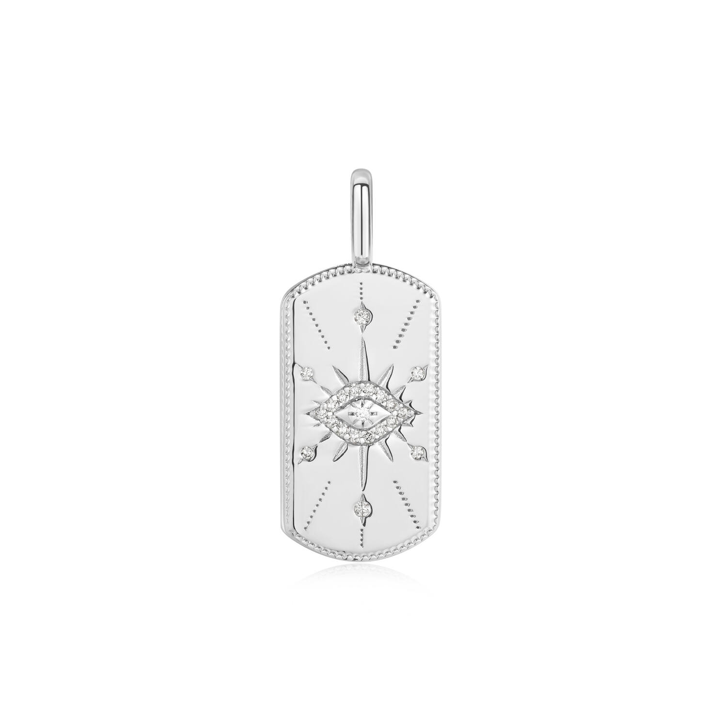  Pop Charms - Silber / Rhodiniert - Zirkonia